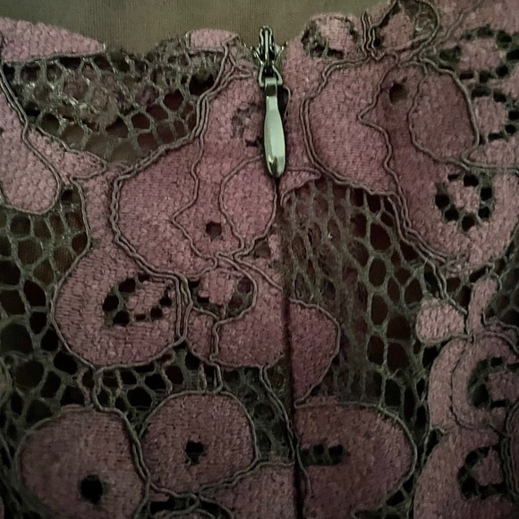 Reitmans Dark Purple Formal Lace Dress | Size 2 - Picture 7 of 9